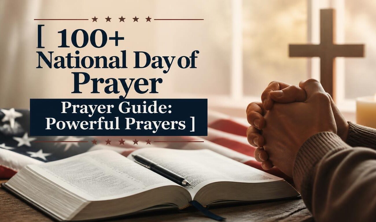 100+ National Day of Prayer Prayer Guide: Powerful Prayers