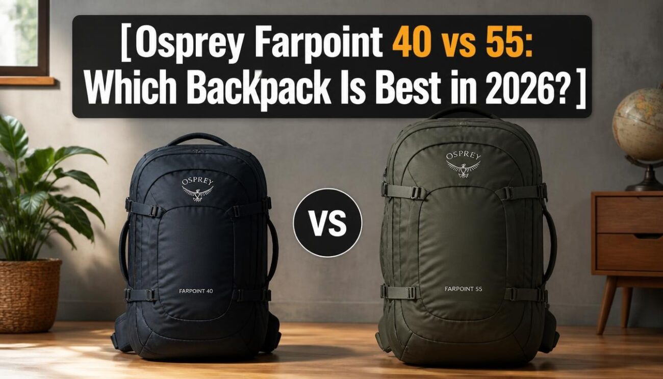 Osprey Farpoint 40 vs 55: Which Backpack Is Best in 2026?
