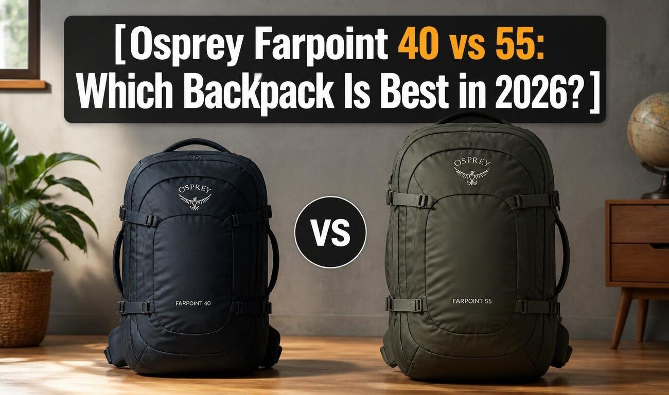 Osprey Farpoint 40 vs 55: Which Backpack Is Best in 2026?