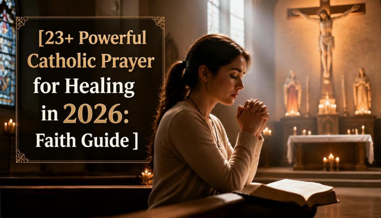 23+ Powerful Catholic Prayer for Healing in 2026: Faith Guide