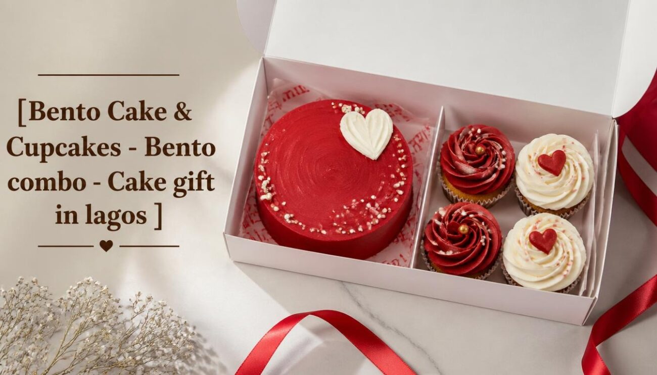 Bento Cake & Cupcakes - Bento combo - Cake gift in lagos