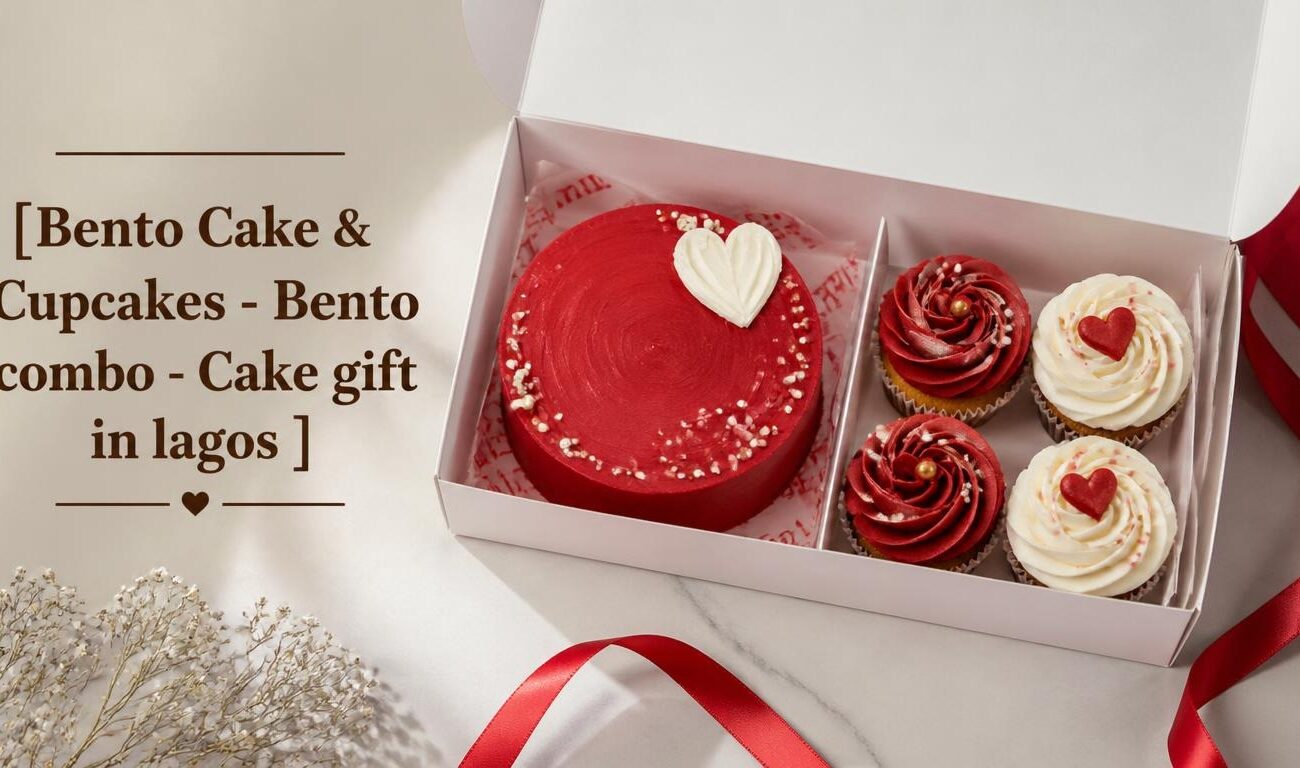 Bento Cake & Cupcakes – Bento combo – Cake gift in lagos 