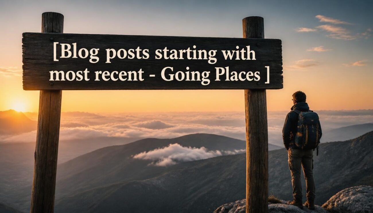 Blog posts starting with most recent - Going Places