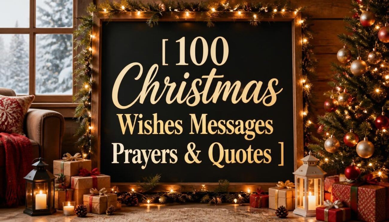 100 Christmas Wishes Messages Prayers & Quotes