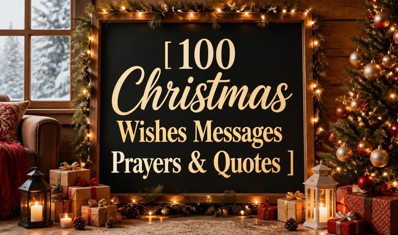 100 Christmas Wishes Messages Prayers & Quotes