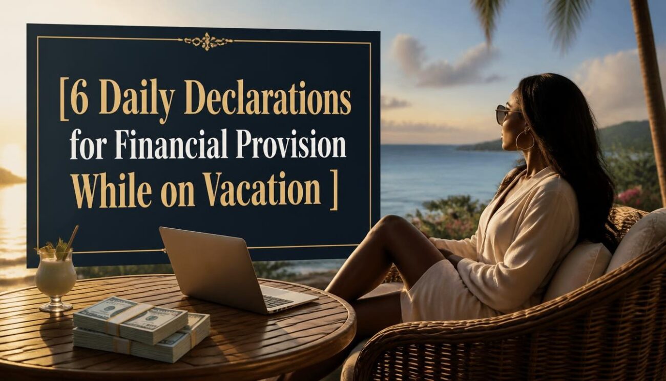 6 Daily Declarations for Financial Provision While on Vacation 