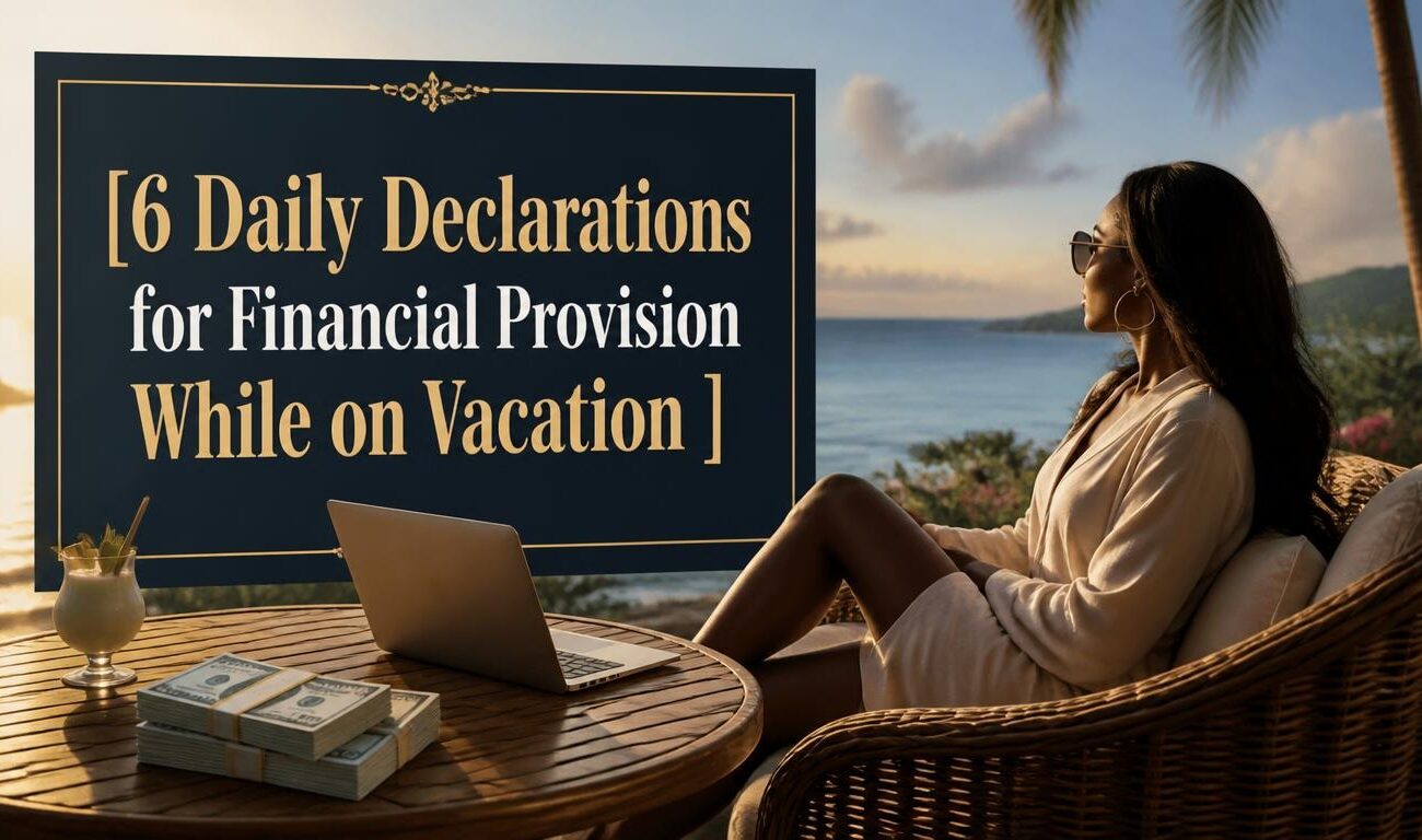 6 Daily Declarations for Financial Provision While on Vacation 