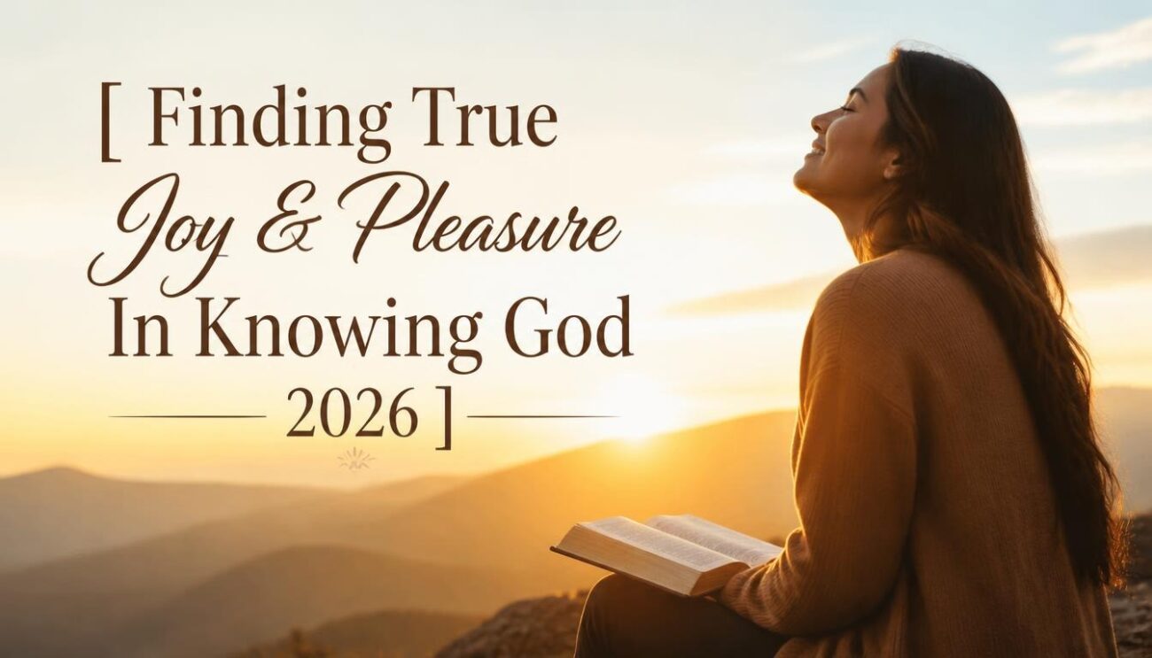 Finding True Joy & Pleasure In Knowing God 2026
