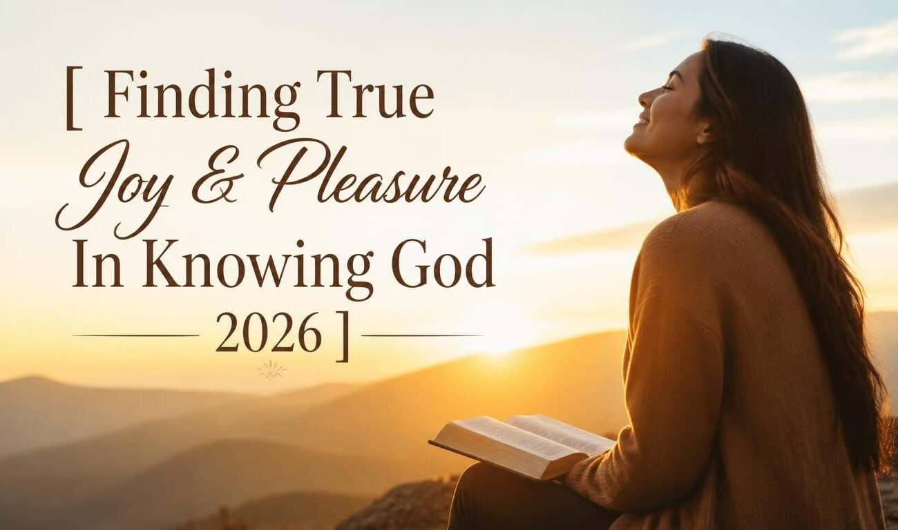 Finding True Joy & Pleasure In Knowing God 2026