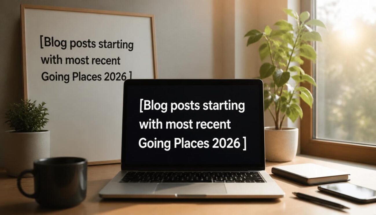 Blog posts starting with most recent Going Places 2026