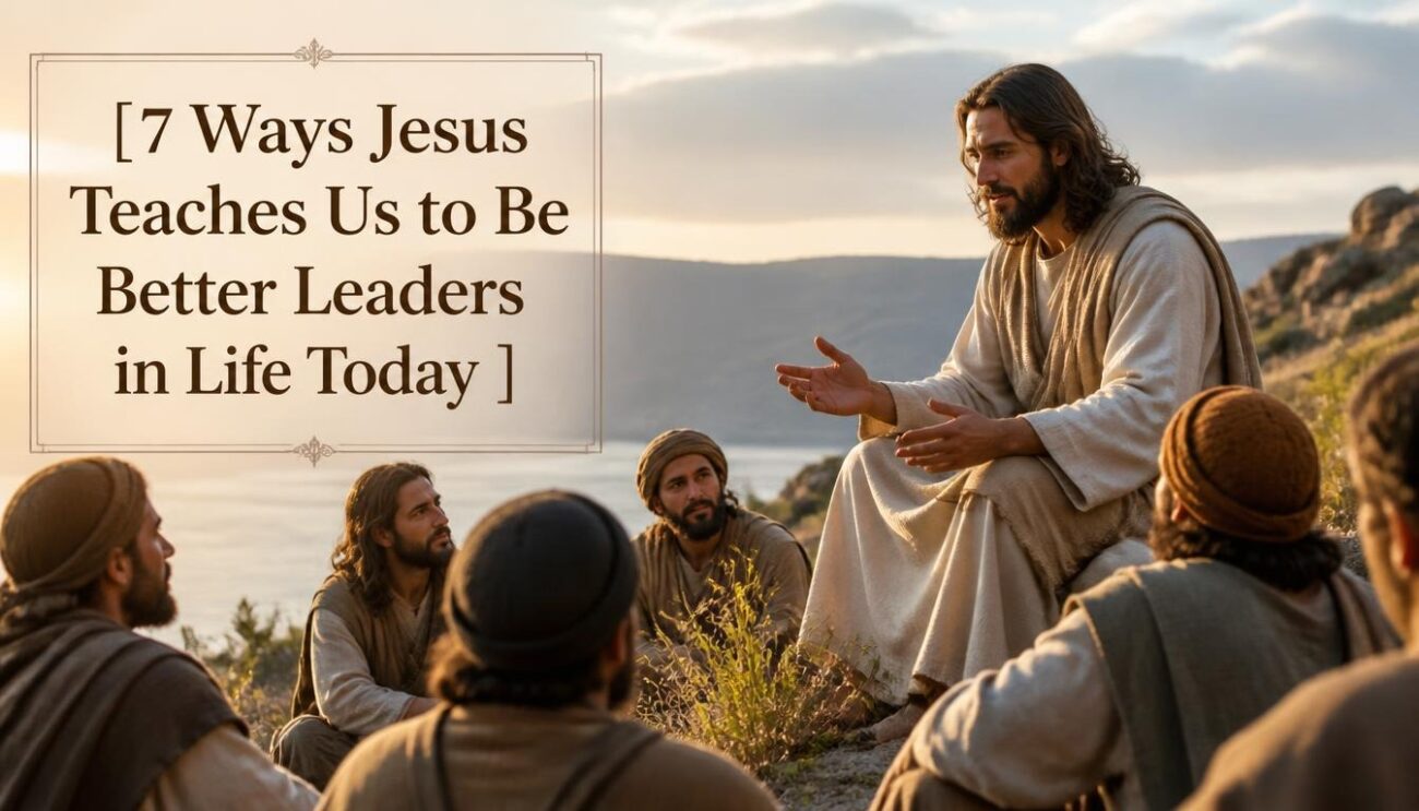 7 Ways Jesus Teaches Us to Be Better Leaders in Life Today