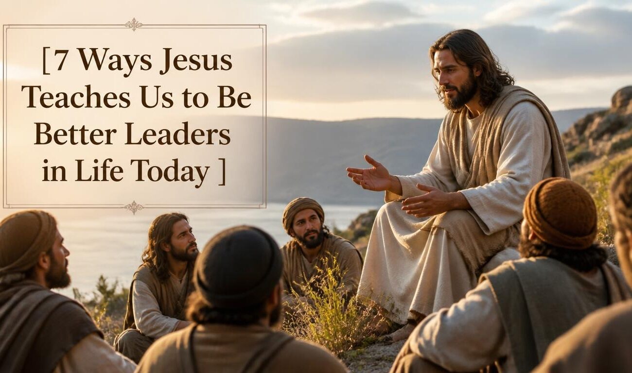7 Ways Jesus Teaches Us to Be Better Leaders in Life Today 