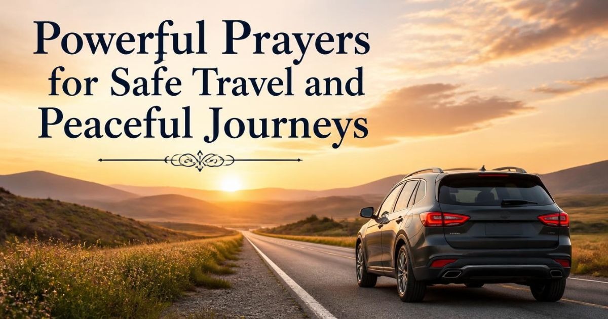 Powerful Prayers for Safe Travel and Peaceful Journeys 