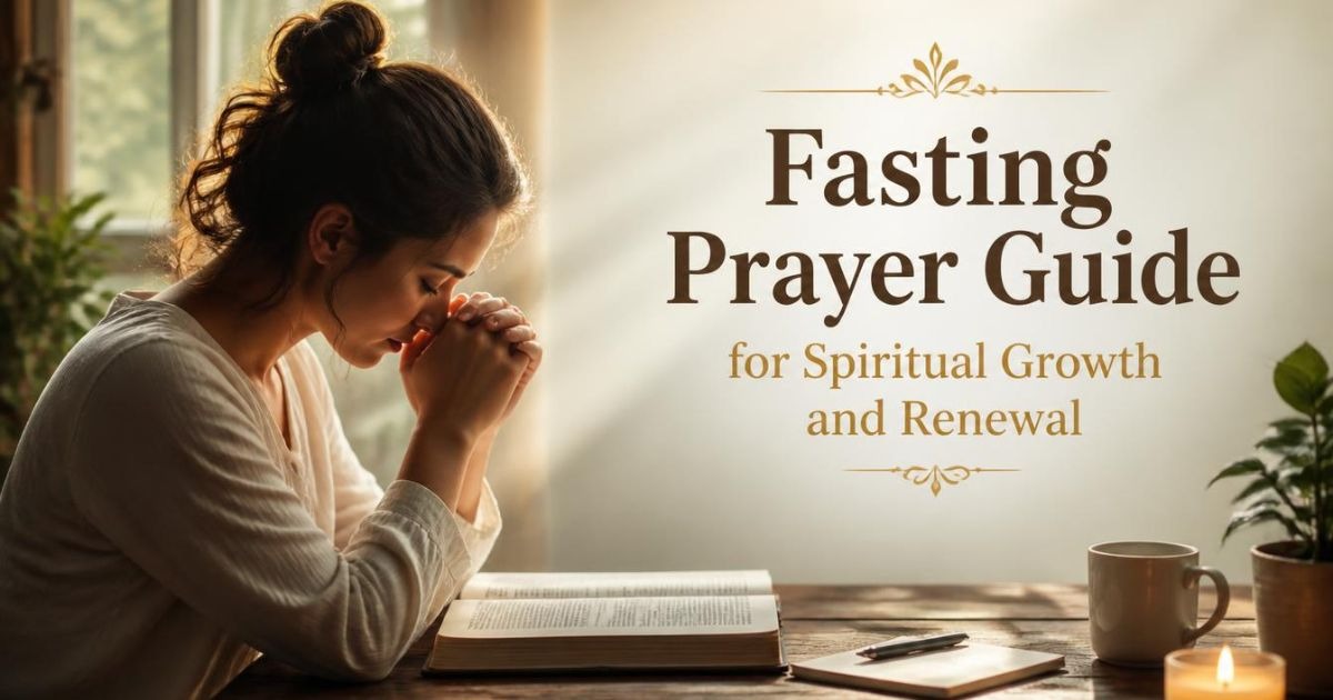 Fasting Prayer Guide for Spiritual Growth and Renewal