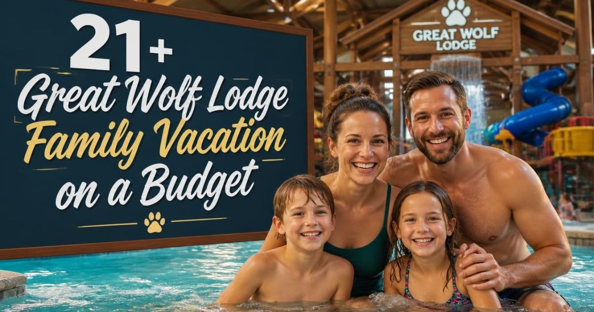 21+ Great Wolf Lodge Family Vacation on a Budget