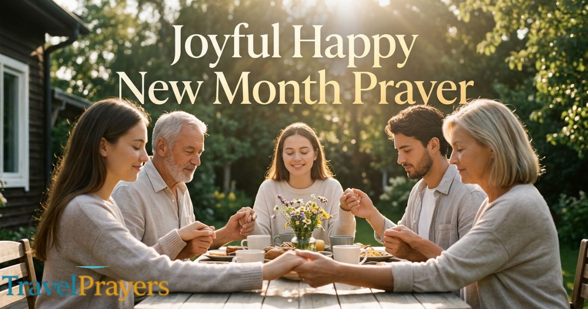 Joyful Happy New Month Prayer