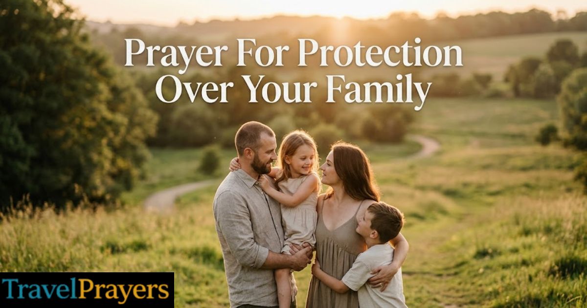 Prayer For Protection Over Your Family